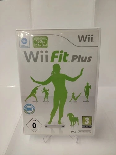 Wii Fit Plus Nintendo Wii Triangolo Viola Ottime Condizioni Completo.